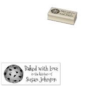 Uitgebreid met liefdesgerichte chocolade-chips rubberstempel (Gestempeld)