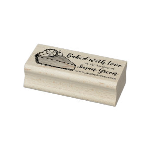 Uitgebreid met Limoen met liefdessleutel Rubberstempel