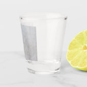 Uitgebreide achtergrondstructuur shot glas (Rechts)