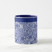 Uitgebreide Alien Circuit - Navy Blue Mok (Midden)