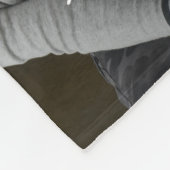 Uitgebreide, bewerkbare kleuren, aangepaste fotovo fleece deken (Hoek)