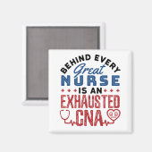 Uitgebreide CNA Certified Nursing Assistant Magneet (Voorkant / Achterkant)