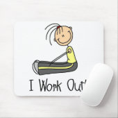 Uitgebreide ijkfiguur Mousepad Muismat (Met muis)