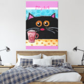 Uitgebreide katten voor het afdrukken van Canvas (Insitu (Slaapkamer))