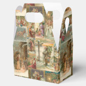 Uitgebreide  kerstbekkencollage bedankdoosjes (Geopend)