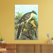 Uitgebreide spotprenten op cuckoo-vogelcanvas afdr canvas afdruk (Insitu (Woonkamer))