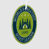 Uitgebreide uitloopleider ornament (voorkant)