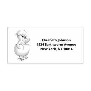 Uitgebroede paaskip 	rubberstempel