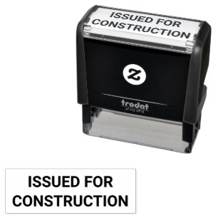 Uitgegeven voor constructie Zelfinktstempel Zelfinktende Stempel