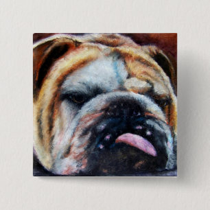 Uitgegraven Button (Bulldog)