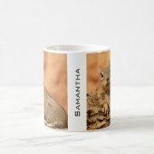 Uitgekoeld vierkant gepersonaliseerd koffiemok (Center)