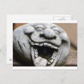 uitgelachen van cement briefkaart (Voorkant / Achterkant)