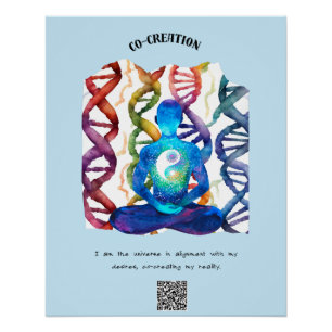 Uitgelijnd met het Universum: Mijn Werkelijkheid C Perfect Poster