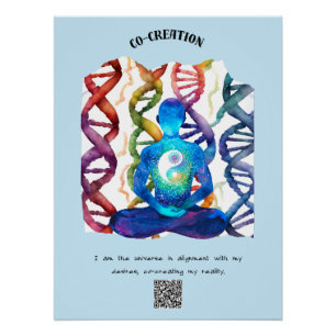 Uitgelijnd met het Universum: Mijn Werkelijkheid C Perfect Poster