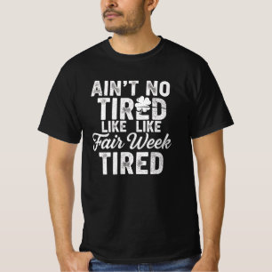 Uitgeput Maar Gelukkig Ontwerp T-shirt