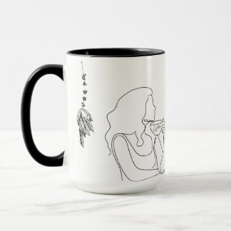 Uitgeput maar toch koffie mok