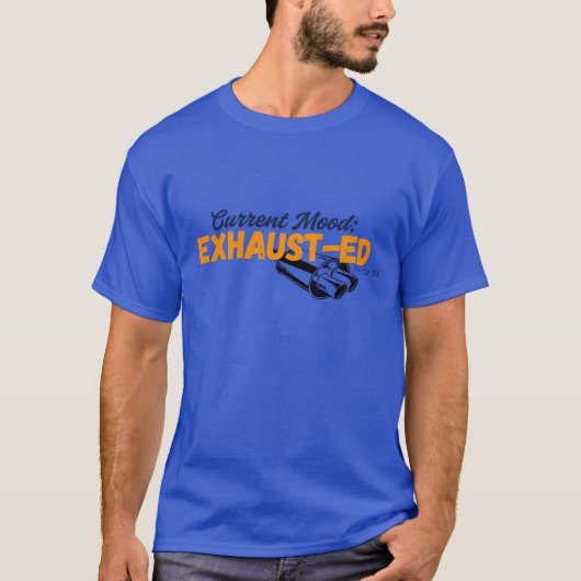 Uitgeput T-shirt (Voorkant)