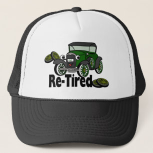uitgeput trucker pet