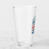 Uitgeputte Chirurgische Technoloog Grappige Scrub  Glas (Rechts)