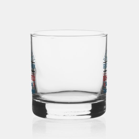 Uitgeputte Chirurgische Technoloog Grappige Scrub Whisky Glas (Rechts)
