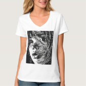 Uitgeputte vibes t-shirt (Voorkant)