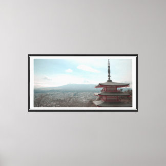 Uitgerekt canvas - Mt Fuji Afdruk