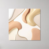 Uitgerekt canvas print in stijlvolle grafiek (Voorkant)