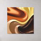 Uitgerekt canvas print in stijlvolle grafiek (Voorkant)