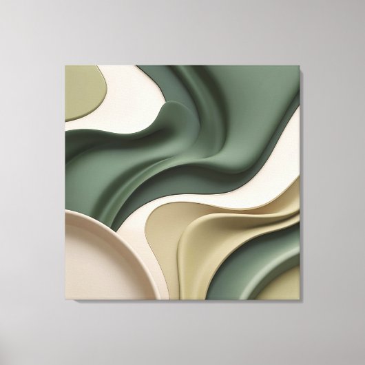 Uitgerekt canvas print in stijlvolle grafiek (Voorkant)