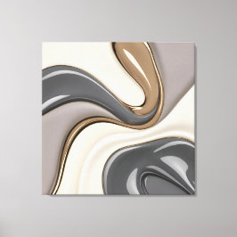 Uitgerekt canvas print in stijlvolle grafiek