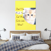 Uitgerekte Canvas Art Wall Hanging Afdruk (Insitu (Slaapkamer))