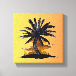 Uitgerekte canvas Print - Palmboom