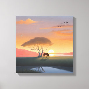 Uitgerekte canvasprint canvas afdruk
