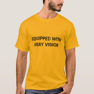 UITGERUST MET XRAY VISION T-SHIRT