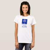 Uitgerust "SRC Alum" T-shirt in blauw (Voorkant volledig)