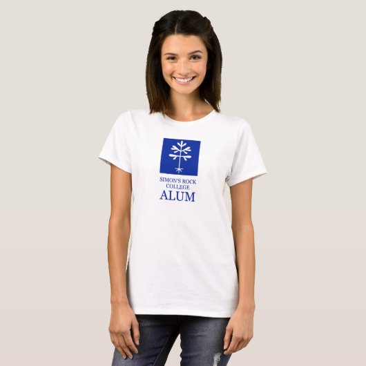 Uitgerust "SRC Alum" T-shirt in blauw (Voorkant volledig)