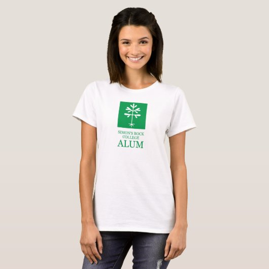 Uitgerust "SRC Alum" T-shirt in het groen (Voorkant volledig)