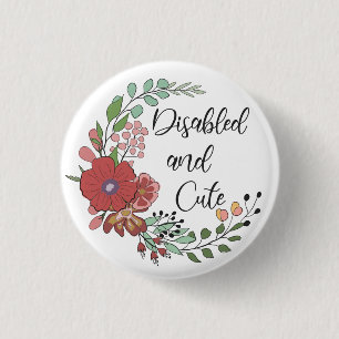 Uitgeschakeld en geluid ronde button 3,2 cm