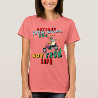 Uitgeschakeld van werk t-shirt