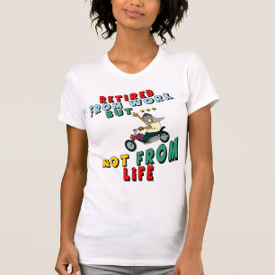 Uitgeschakeld van werk t-shirt