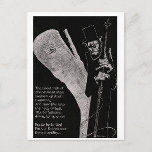 Uitgeschakelde Ahab Briefkaart