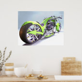 Uitgeschakelde cyclus poster (Keuken)