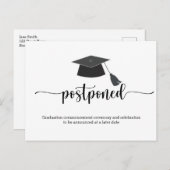 uitgesteld Afstuderen Briefkaart (Voorkant / Achterkant)