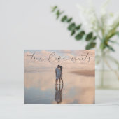 Uitgestelde aankondiging van huwelijk Briefkaart w (Staand voorkant)