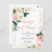 Uitgestelde Briefkaart voor bekendmaking Vrijgezel (Voorkant / Achterkant)