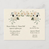 Uitgestelde bruiloft in het najaar aankondiging P (Voorkant)