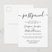 Uitgestelde Script Aankondiging van uitstel van he (Voorkant / Achterkant)