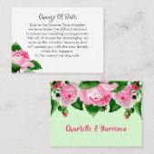 Uitgestelde trouwdatum Aankondiging (Voorkant / Achterkant)