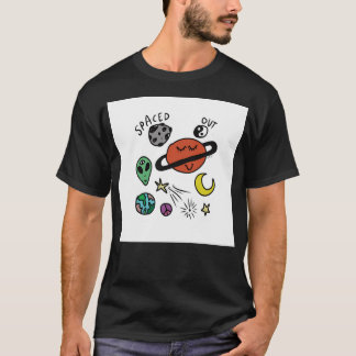 Uitgestrekte Alien Space Bash T-shirt