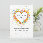 Uitgestrooid met Liefde Uitnodiging (Staand voorkant)